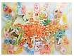 60 Gravitational Pull 18 x 24 inches acrylic & fabric on canvas 2012 R.jpg